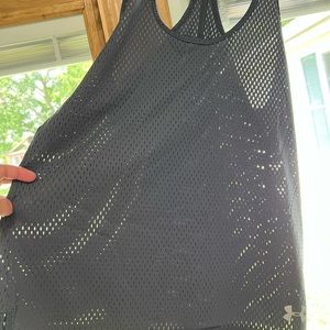 Mesh racer back tank- great condition!